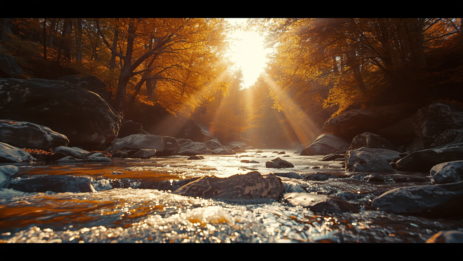Sunkissed River